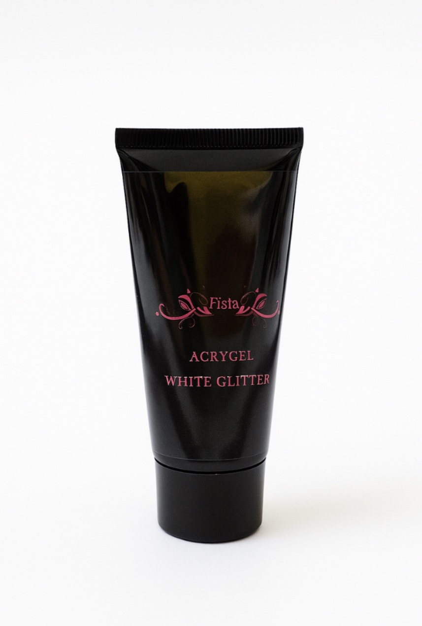 Acrygel White Glitter 3 Acrygel White Glitter - immagine 3