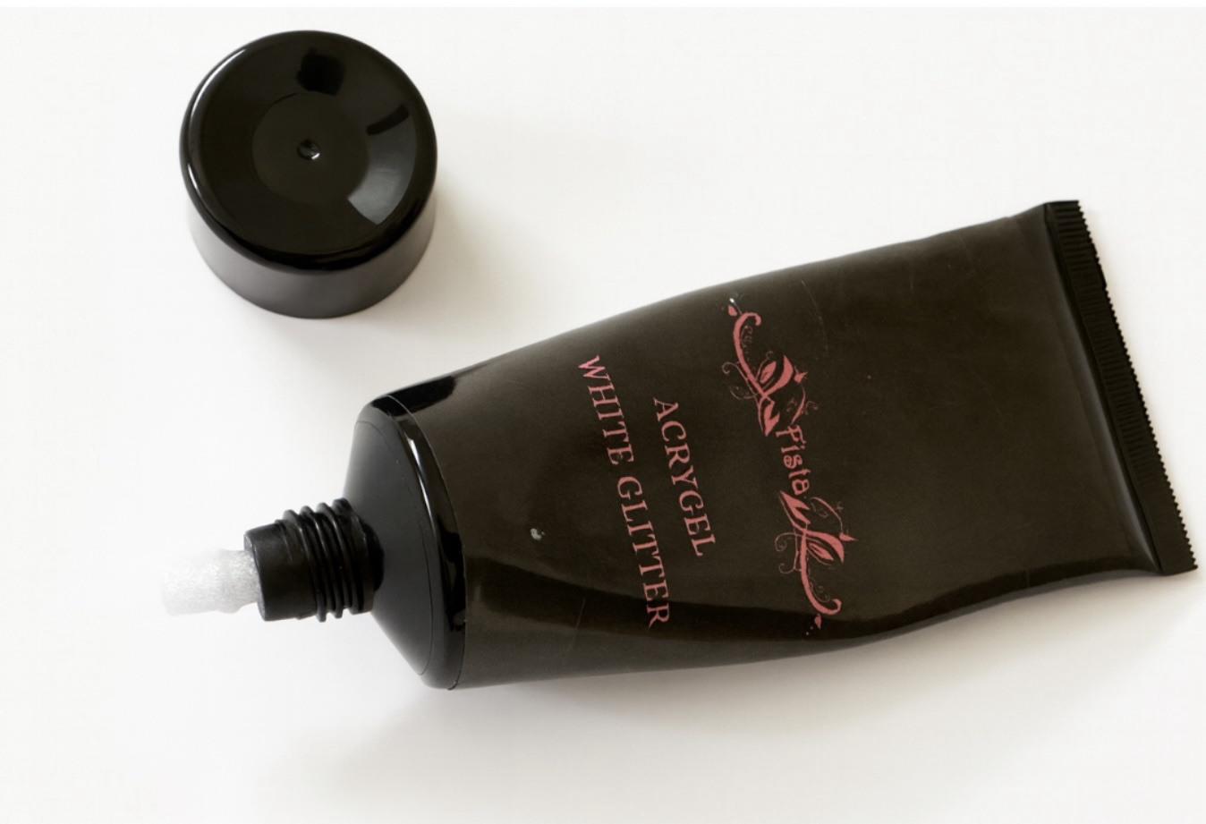 Acrygel White Glitter 1 Acrygel White Glitter